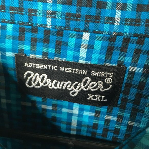 Wrangler Silver Edition Mens BF Shirt 2XL NWT - Picture 3 of 10